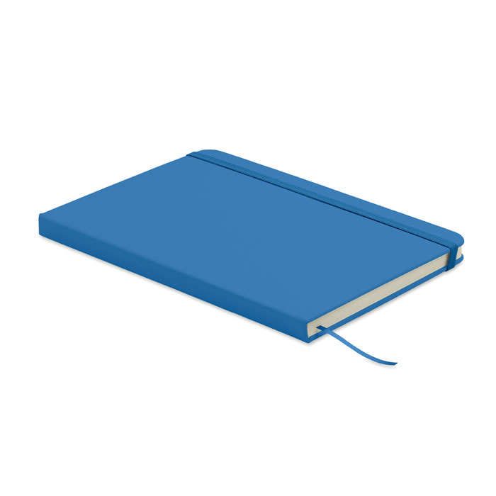 Carnet publicitaire A5 en papier recyclé Arcoloop Bleu royal